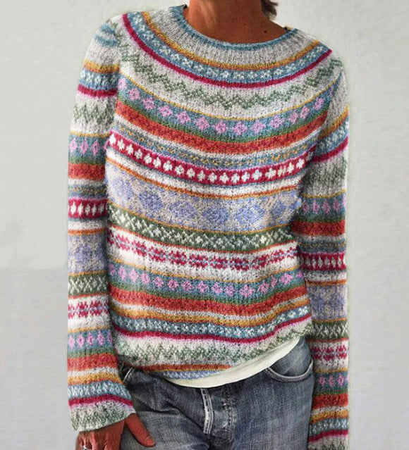 ModeGeist | Weicher Lässiger Damenpullover Mit Trendiger Passform