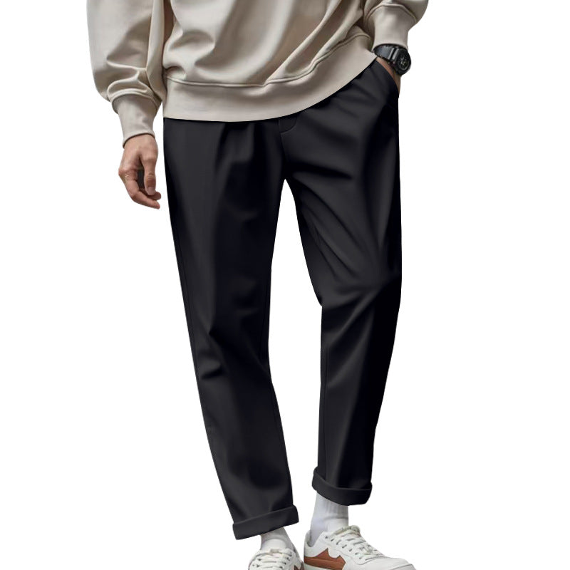 Herren elegante Chino-Hose mit bequemem Bund und modischem Schnitt ModeGeist
