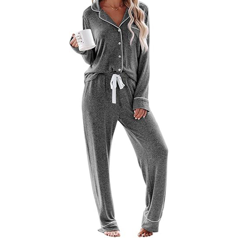 Damen Schlafanzug-Set aus weichem, atmungsaktivem Material ModeGeist