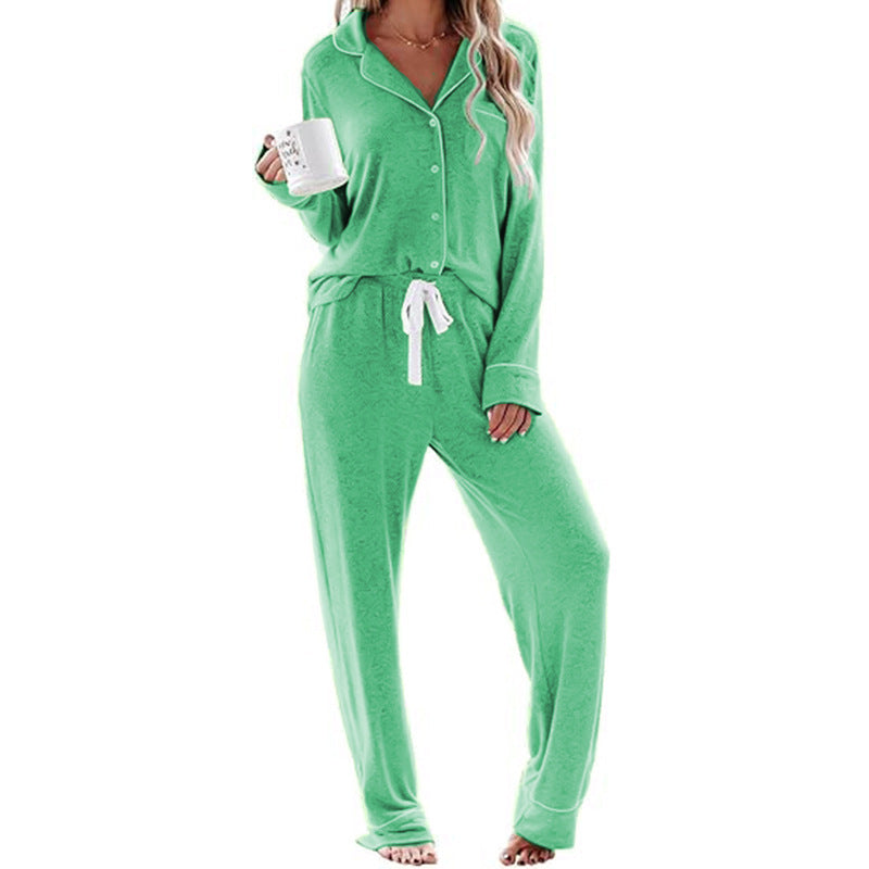 Damen Schlafanzug-Set aus weichem, atmungsaktivem Material ModeGeist