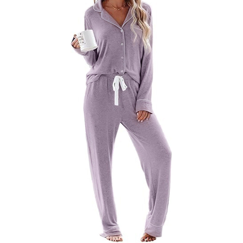 Damen Schlafanzug-Set aus weichem, atmungsaktivem Material ModeGeist