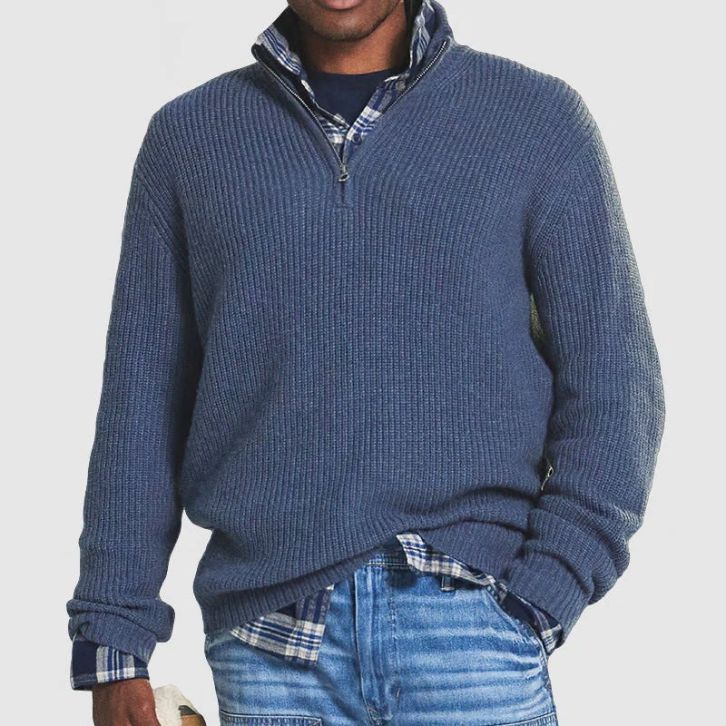 Baumwollpullover mit Reißverschluss von Jérôme™