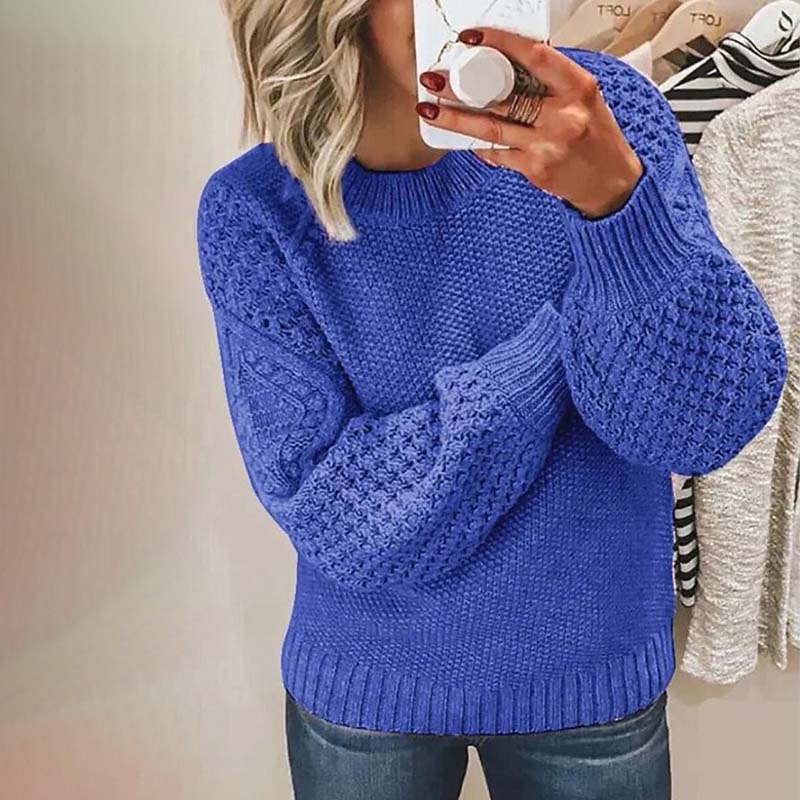ModeGeist | Strickpullover mit Strukturmuster Akryl Weich, Stilvoll