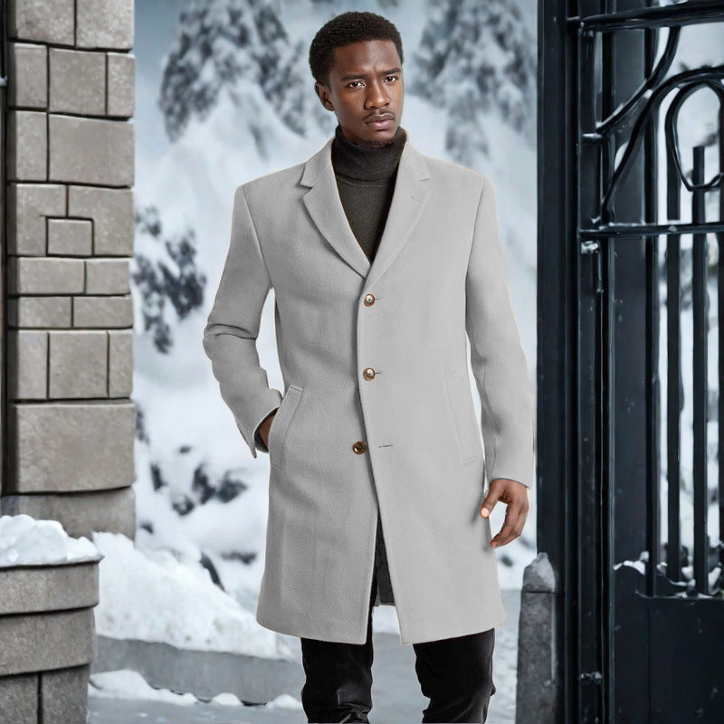 Herren eleganter Langmantel ModeGeist