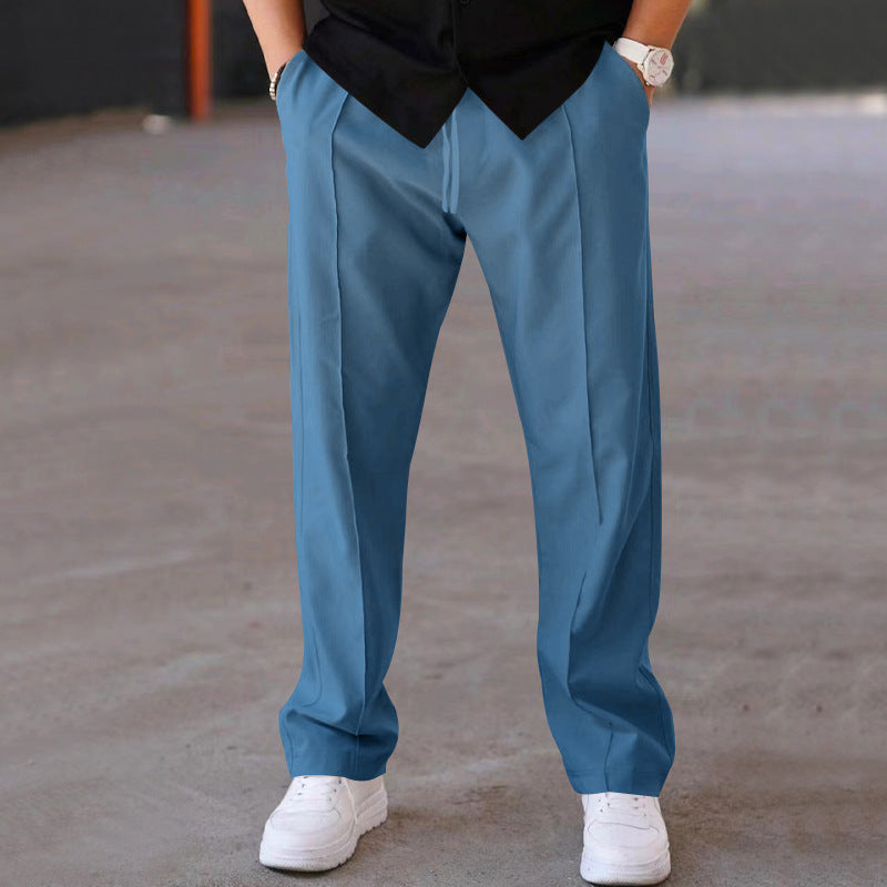 Herren Bequeme Sweatpants mit eleganter Optik und seitlichen Eingrifftaschen ModeGeist