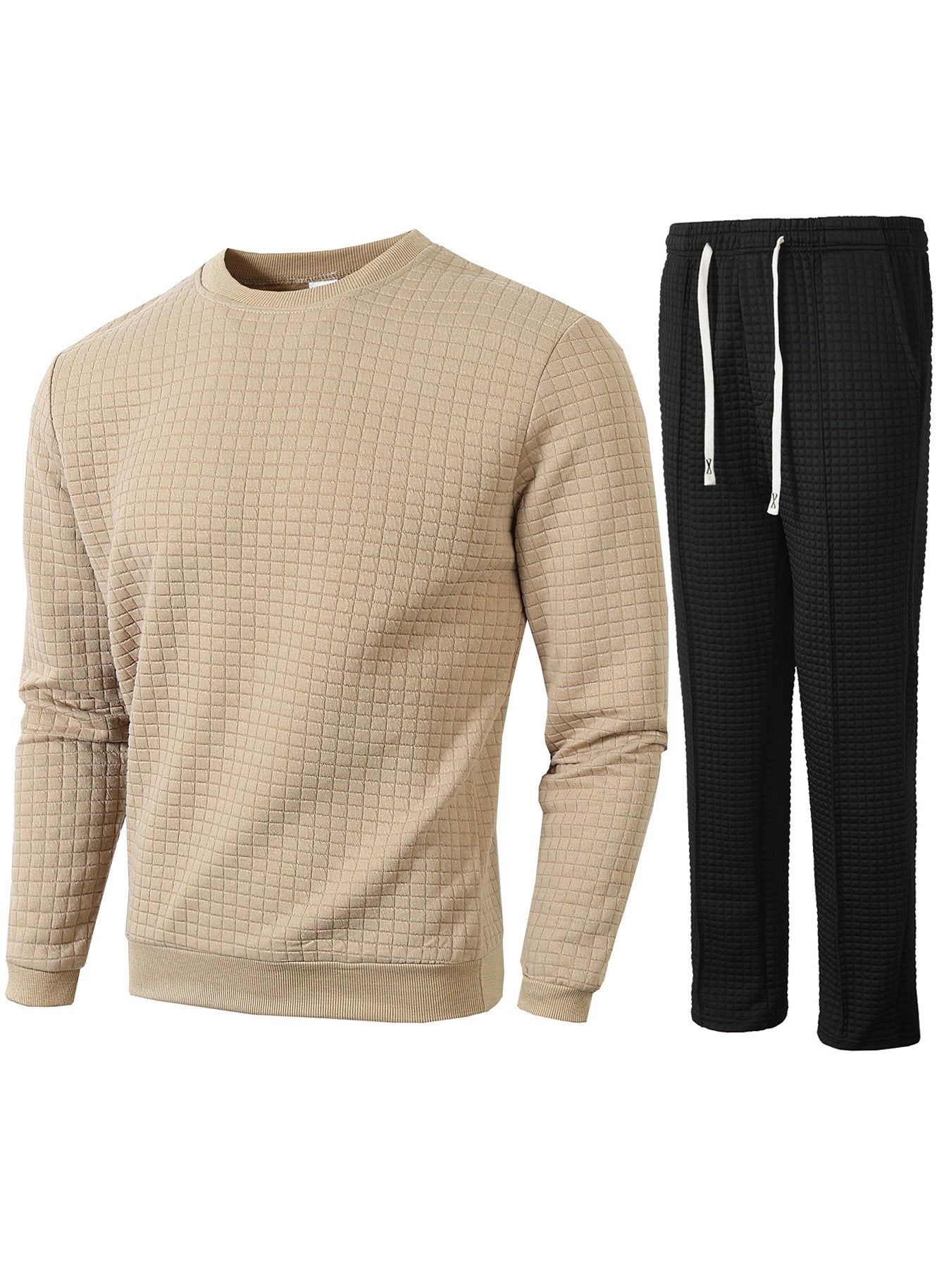Herren gemütliches Sweatshirt und Jogginghose Set ModeGeist