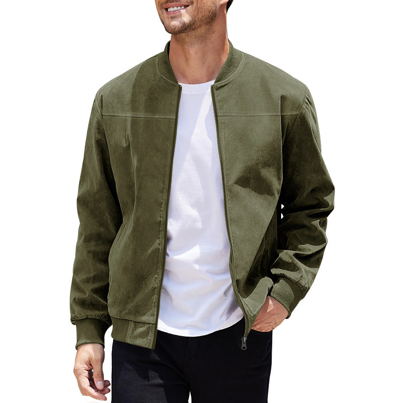 Herren stylische Bomberjacke mit sportlichem Schnitt ModeGeist