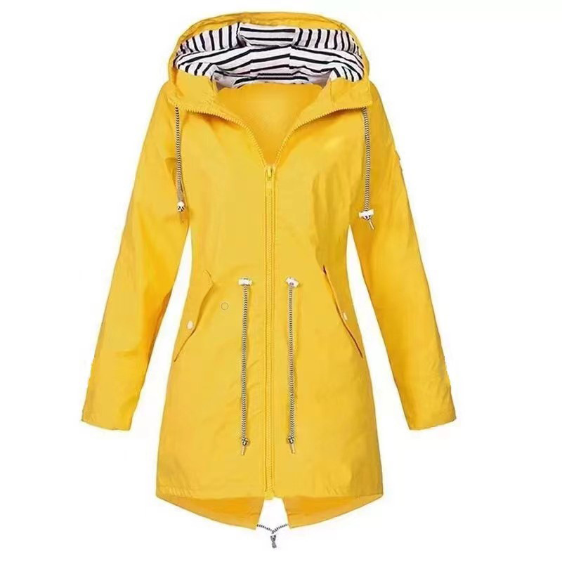 ModeGeist | Kapuze Winddichte Regenjacke Langarm