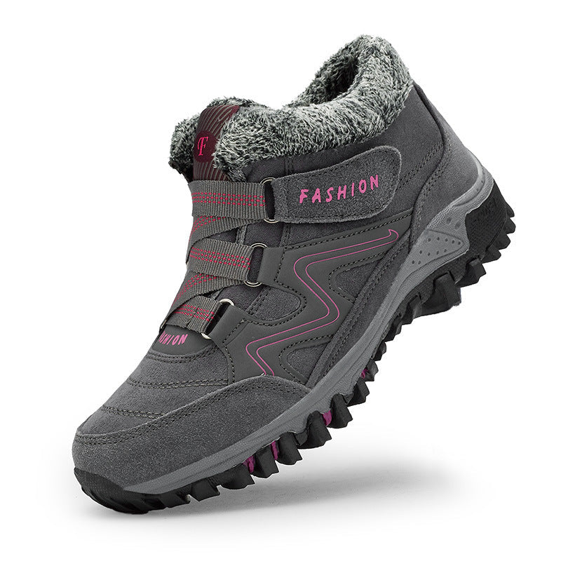 Damen Hochwertige Outdoor-Wanderschuhe mit isoliertem Futter und rutschfester Sohle ModeGeist