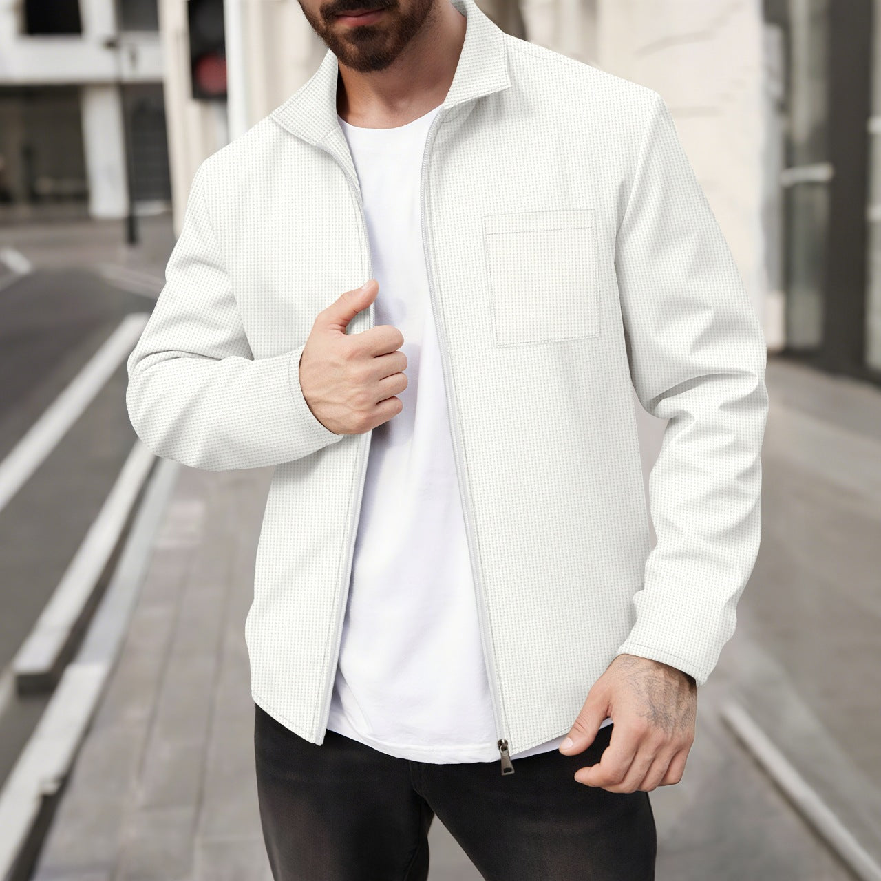 Herren sportliche Jacke ModeGeist