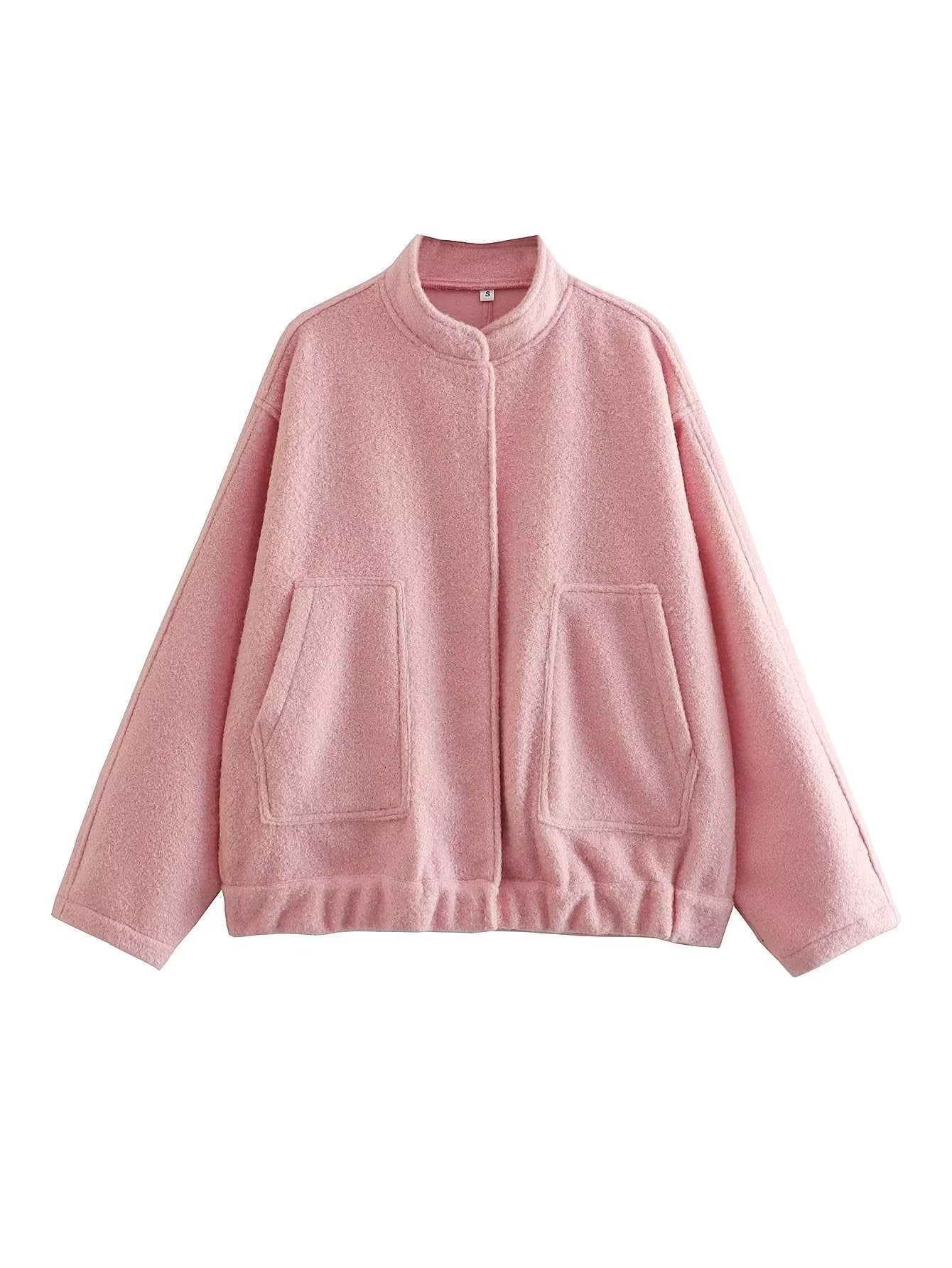 Damen elegante Oversized-Jacke ModeGeist