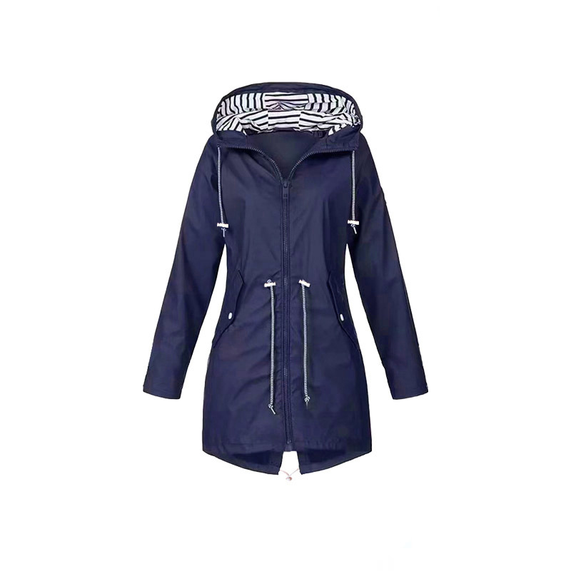 ModeGeist | Kapuze Winddichte Regenjacke Langarm