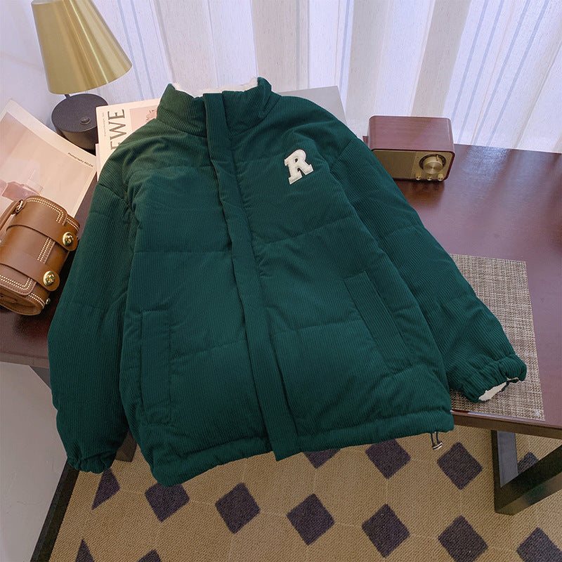 Damen Wattierte Freizeitjacke mit luxuriösem Stehkragen und praktischen Taschen ModeGeist
