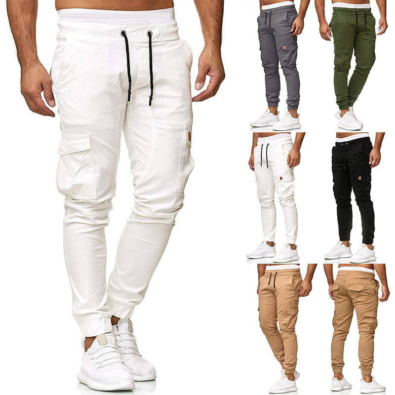 Herren Cargo-Jogginghose mit elastischem Bund und praktischen Taschen ModeGeist