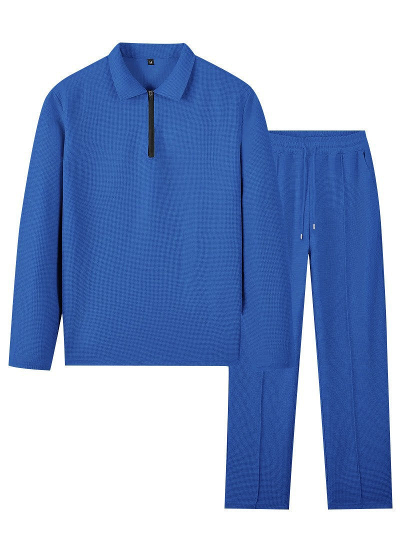 Herren sportliches Poloshirt und Jogginghose Set ModeGeist