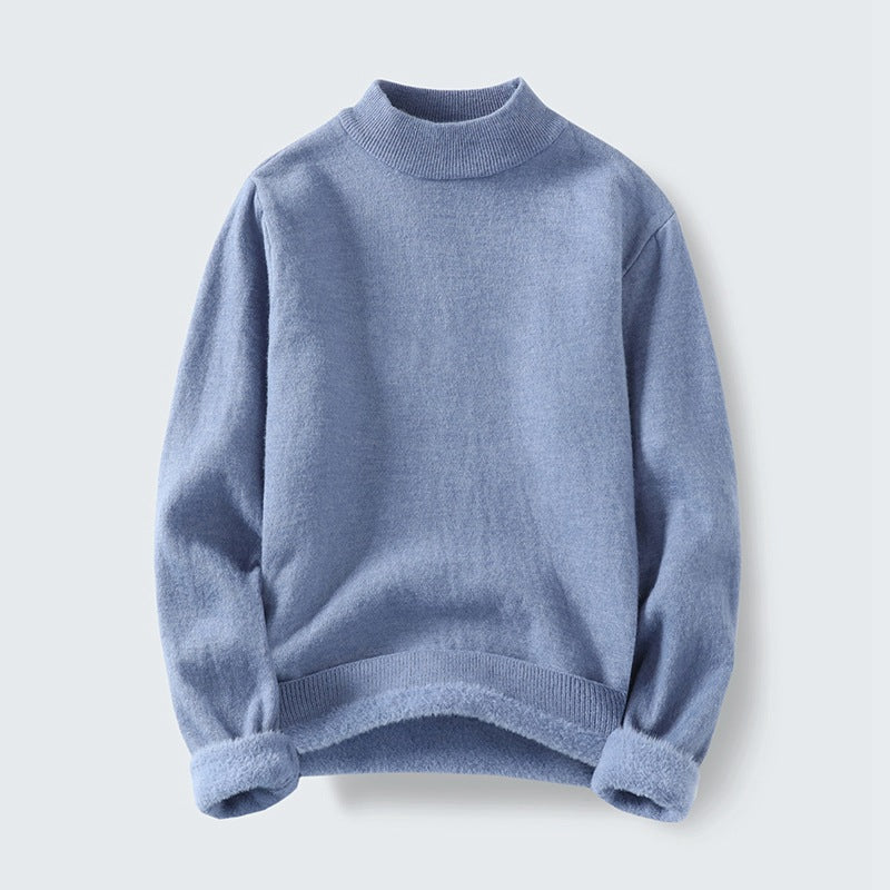 Damen Kuscheliger Stehkragenpullover ModeGeist