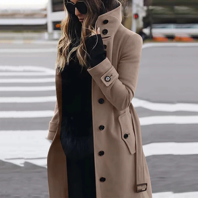 Damen eleganter und bequemer Trenchcoat ModeGeist