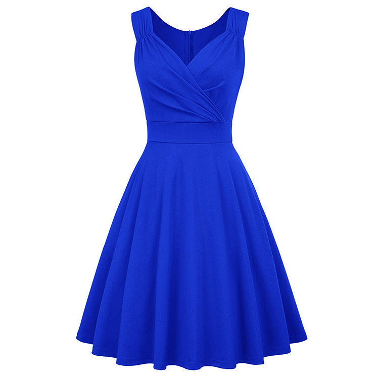 Elegante Wickelkleid für Damen im A-Linien Schnitt mit taillierter Silhouette von MODEGEIST