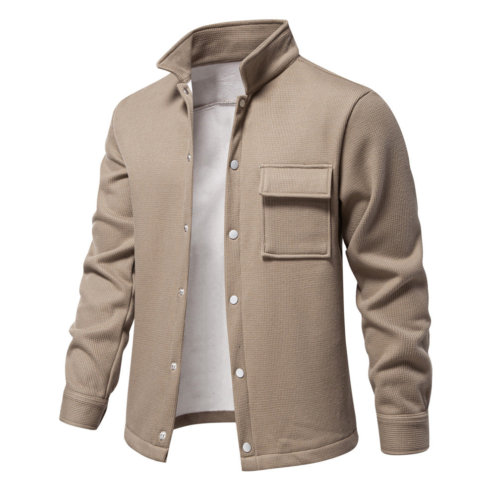 Herren Schulterjacke aus hochwertigem Thermostoff ModeGeist