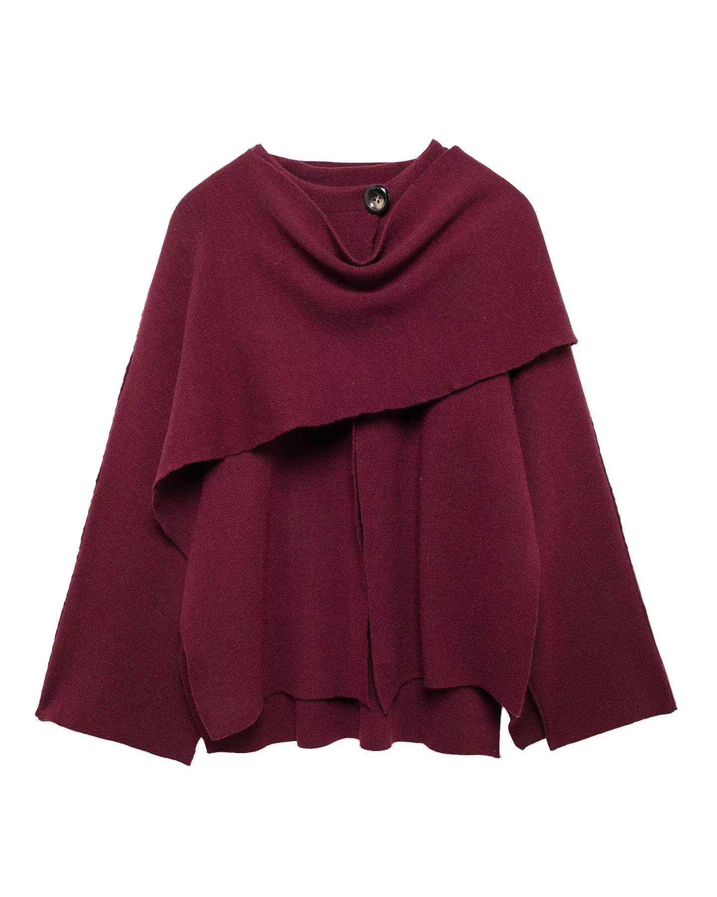 ModeGeist | Schal Kurzer Strickmantel