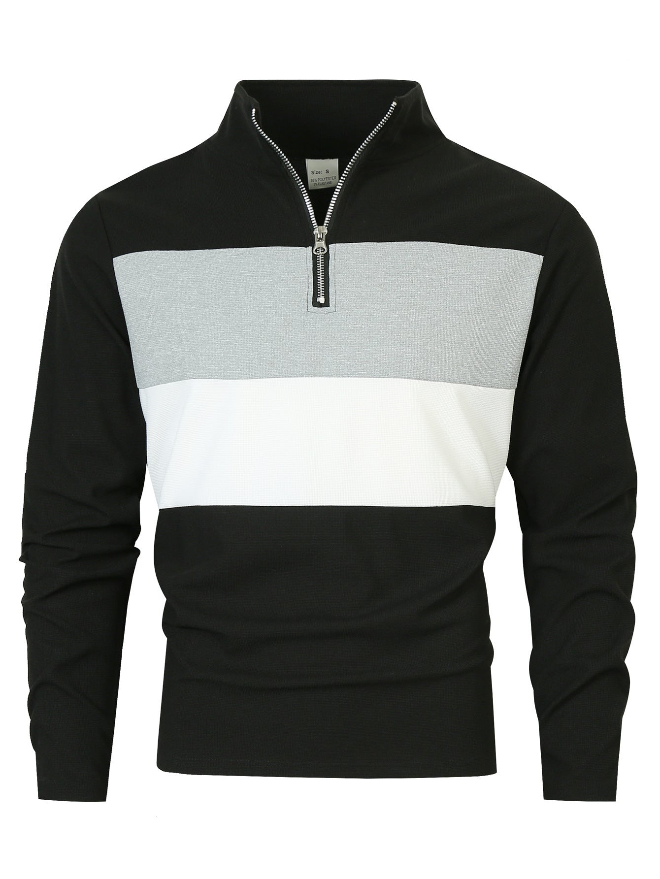 Herren Freizeitpullover mit modernem Reißverschluss ModeGeist