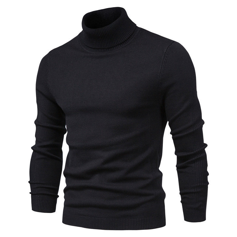 Herren eleganter Rollkragenpullover aus feinem Strick ModeGeist