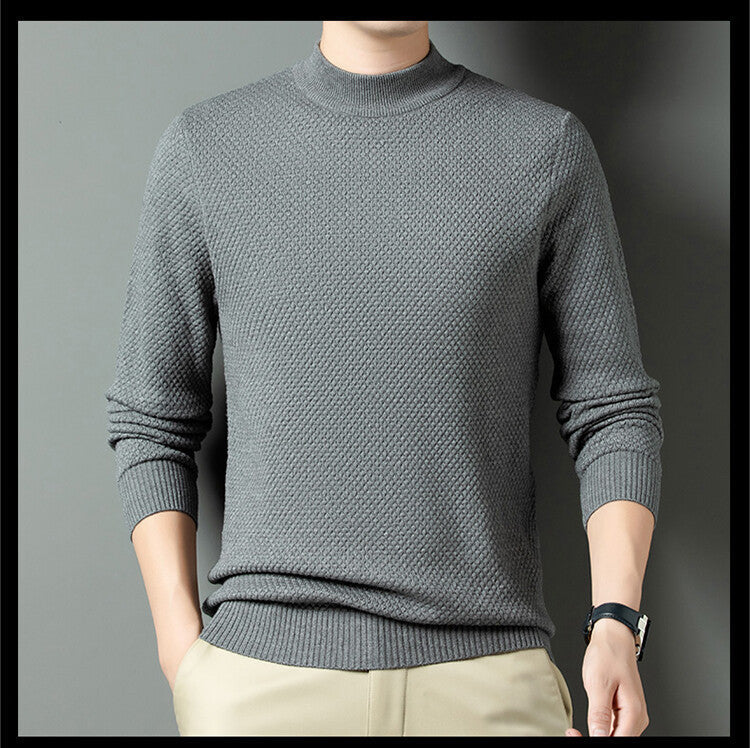 Herren Strukturierter Pullover im modernen Design ModeGeist