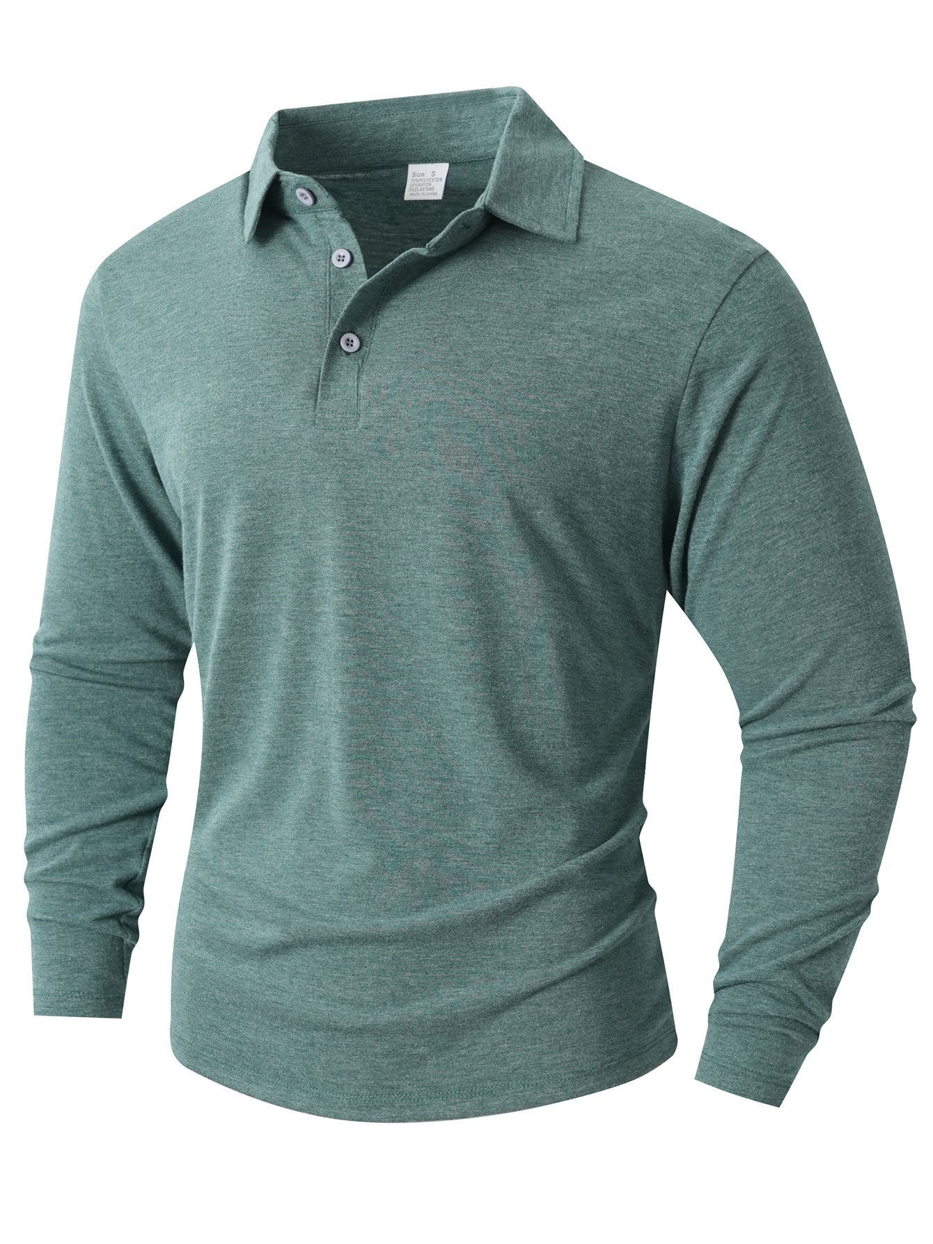 Herren Langarm Poloshirt mit modernem Schnitt ModeGeist