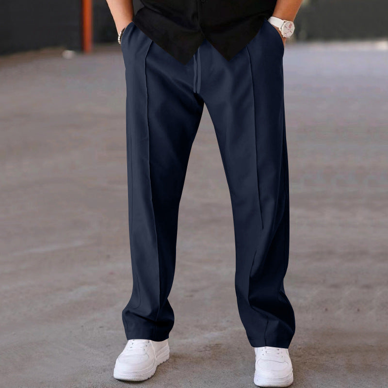 Herren Bequeme Sweatpants mit eleganter Optik und seitlichen Eingrifftaschen ModeGeist