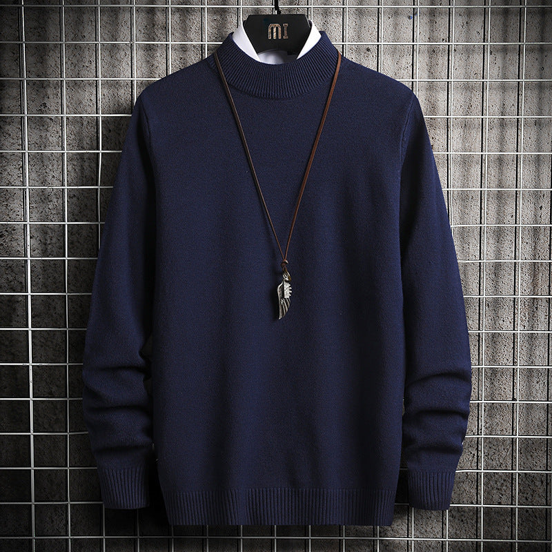 Herren Rollkragenpullover aus weicher Strickqualität ModeGeist