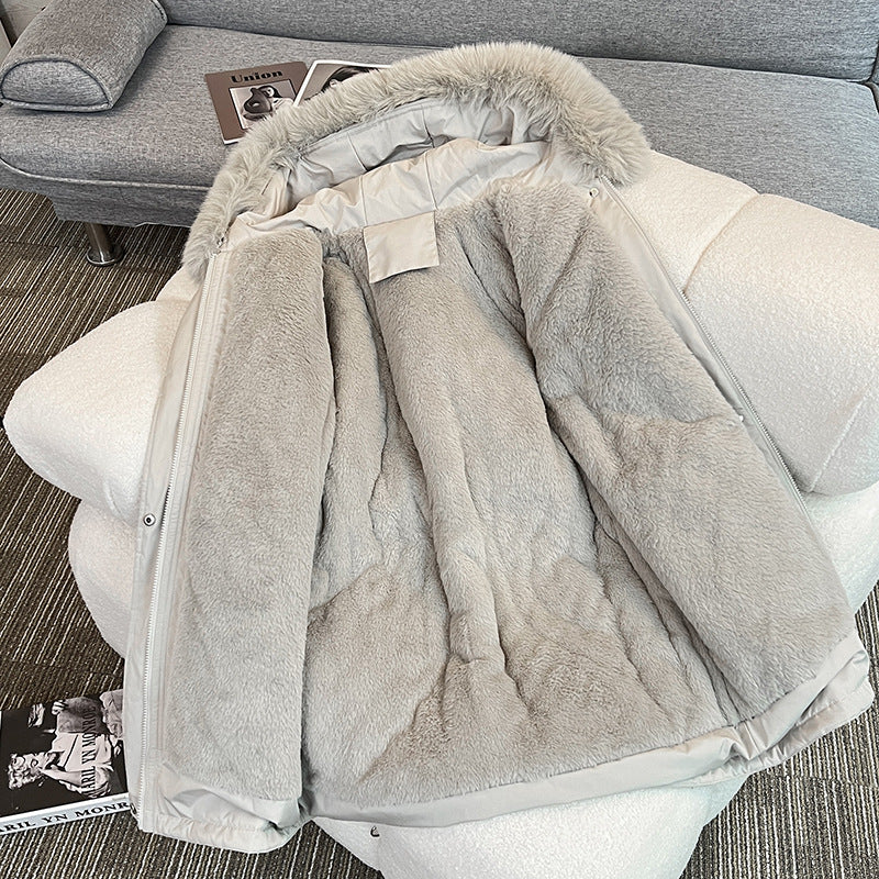 Damen Modischer Winterparka mit kuscheligem Innenfutter und praktischen Taschen ModeGeist