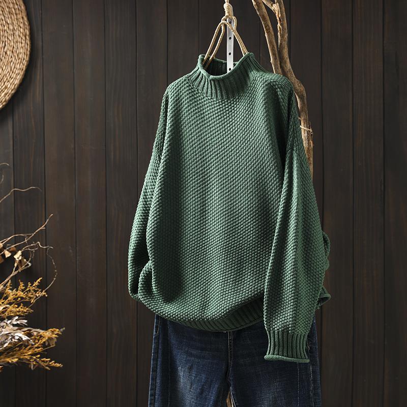 Gestrickter Susanne Pullover