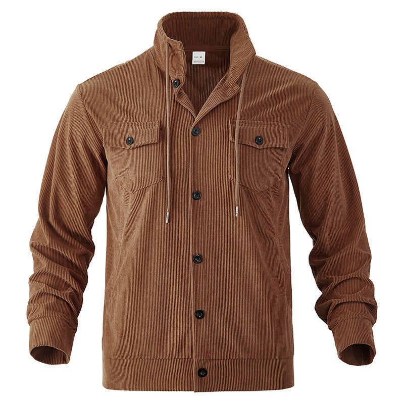 Herren cordjacke mit praktischen Brusttaschen ModeGeist