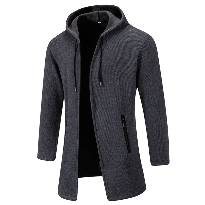 Herren modische Übergangsjacke mit hohem Kragen ModeGeist