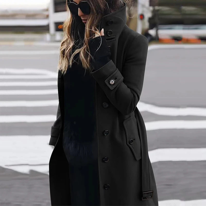 Damen eleganter und bequemer Trenchcoat ModeGeist