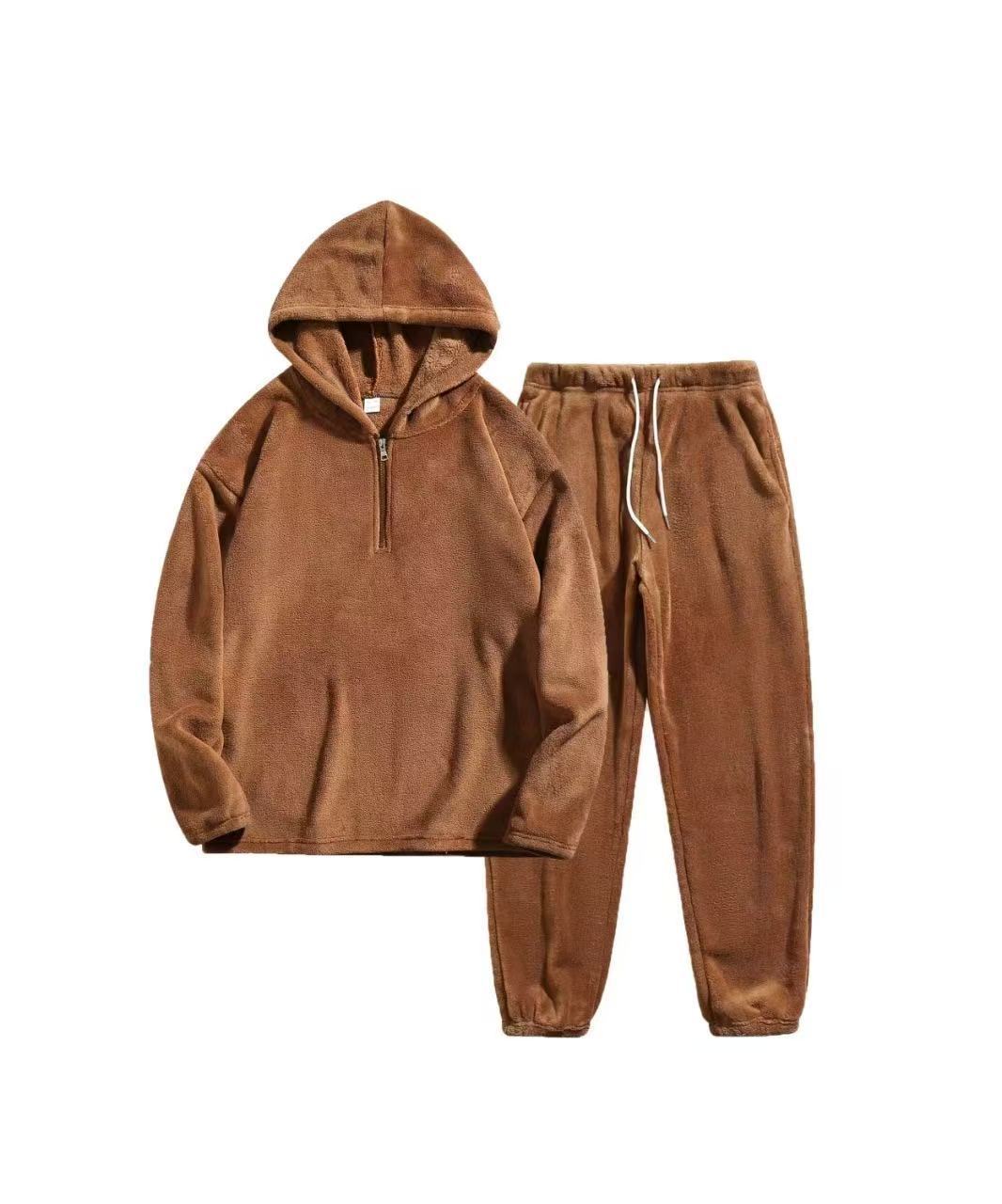 Damen Fleece Schlafanzug ModeGeist