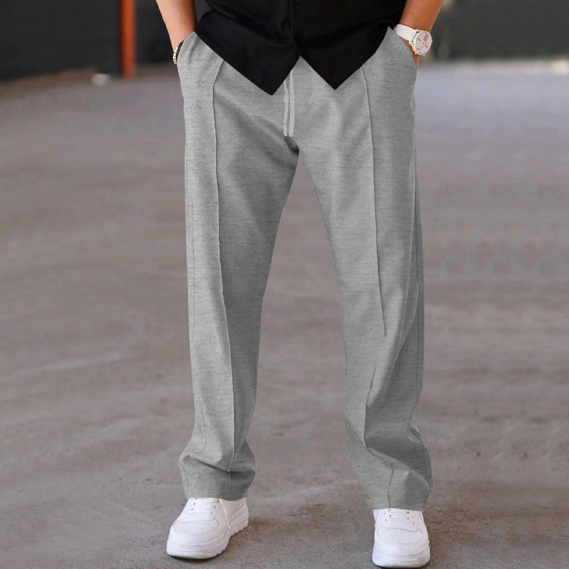 Herren Bequeme Sweatpants mit eleganter Optik und seitlichen Eingrifftaschen ModeGeist