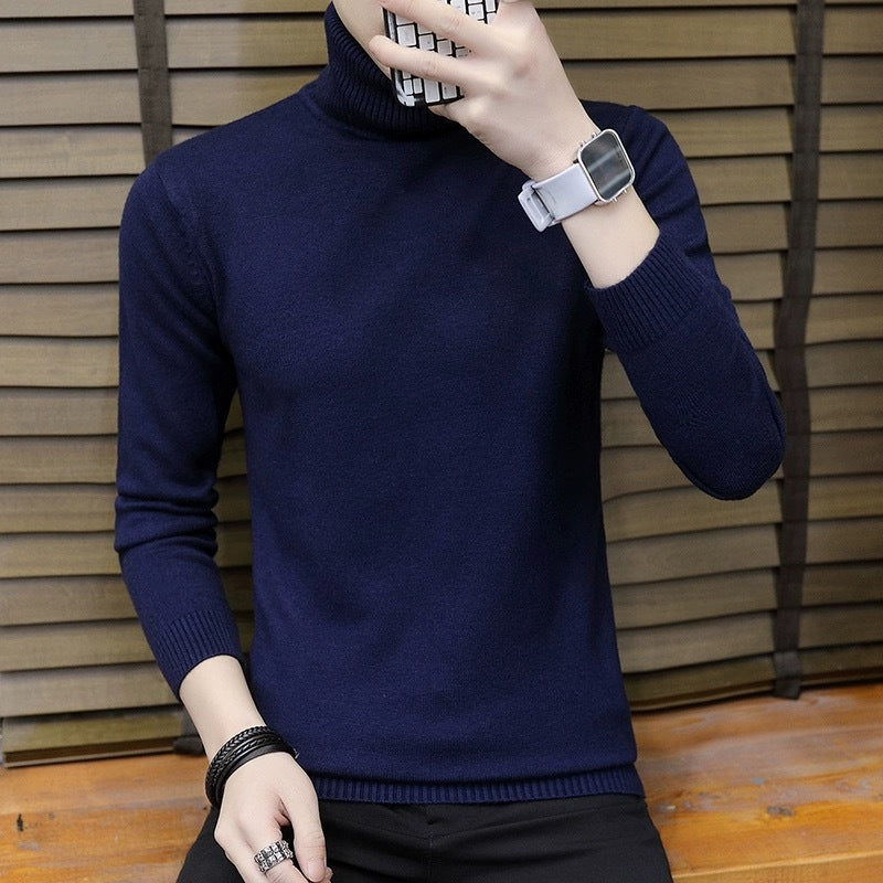 Herren bequemer Rollkragenpullover ModeGeist