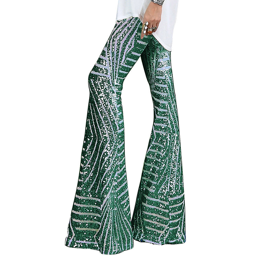 ModeGeist | Glitzer Schlagpaillettenhose