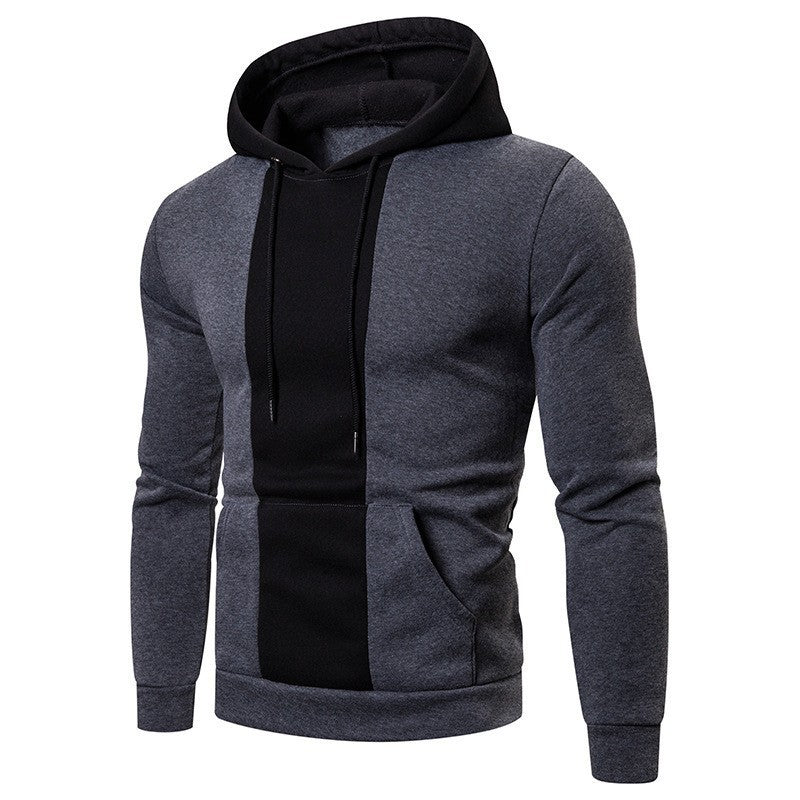 Herren Kapuzenpullover mit modernem Farbblock-Design ModeGeist