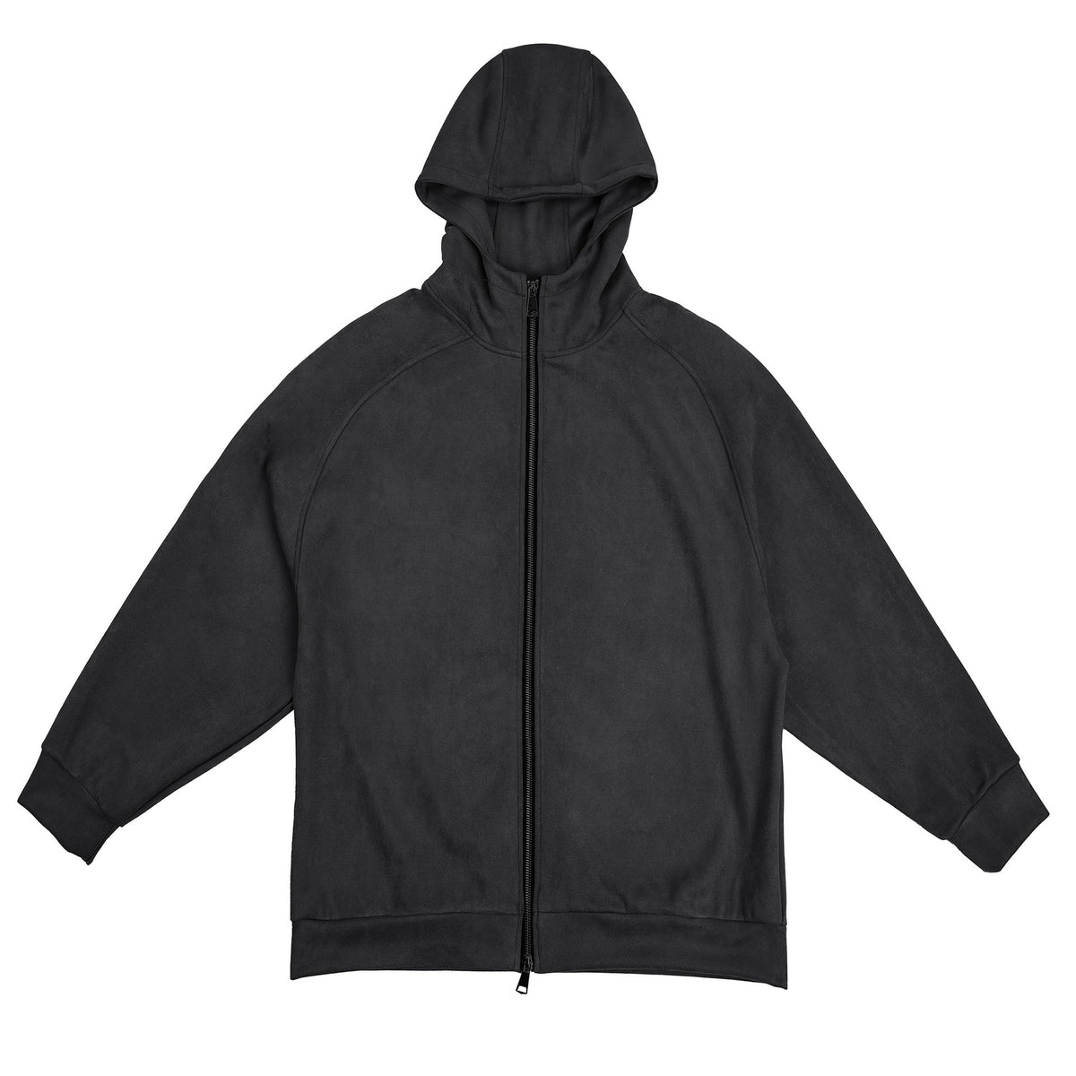 Damen Fleece-Hoodie mit praktischer Reißverschlussfront und komfortablem Schnitt ModeGeist