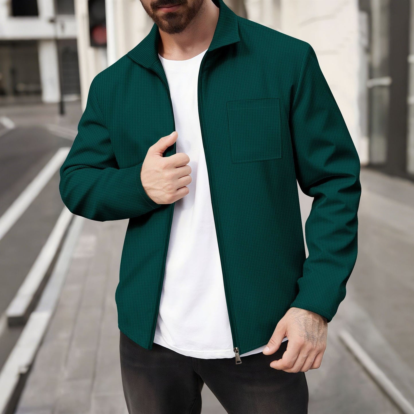 Herren sportliche Jacke ModeGeist