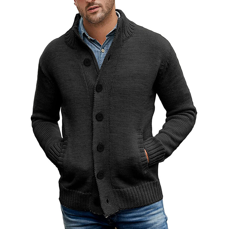 Herren Strickjacke mit modernem Design und praktischen Taschen ModeGeist