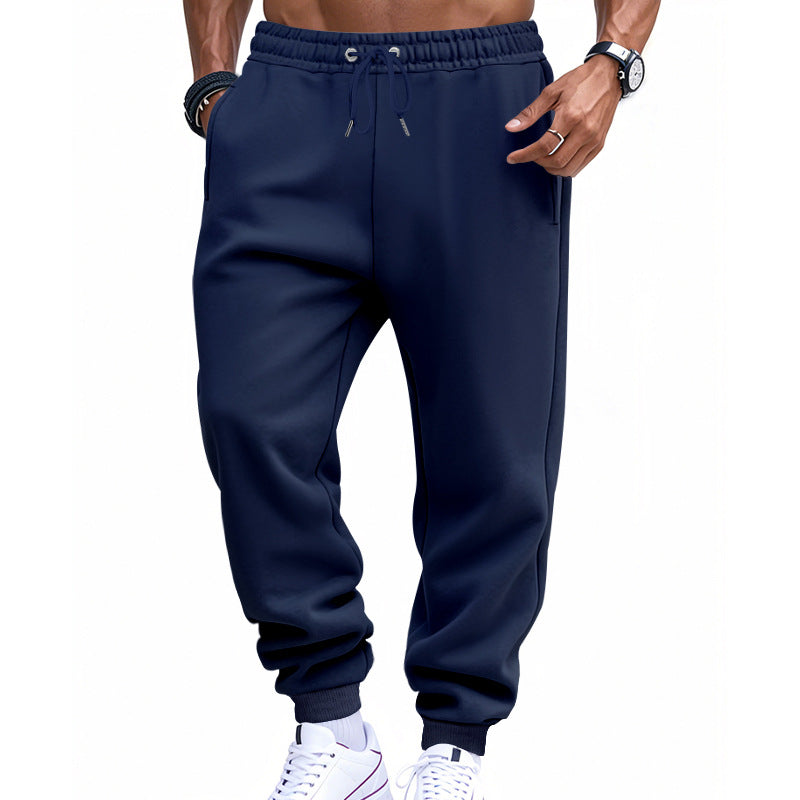 Herren modische Jogginghose mit elastischem Bund und seitlichen Taschen ModeGeist