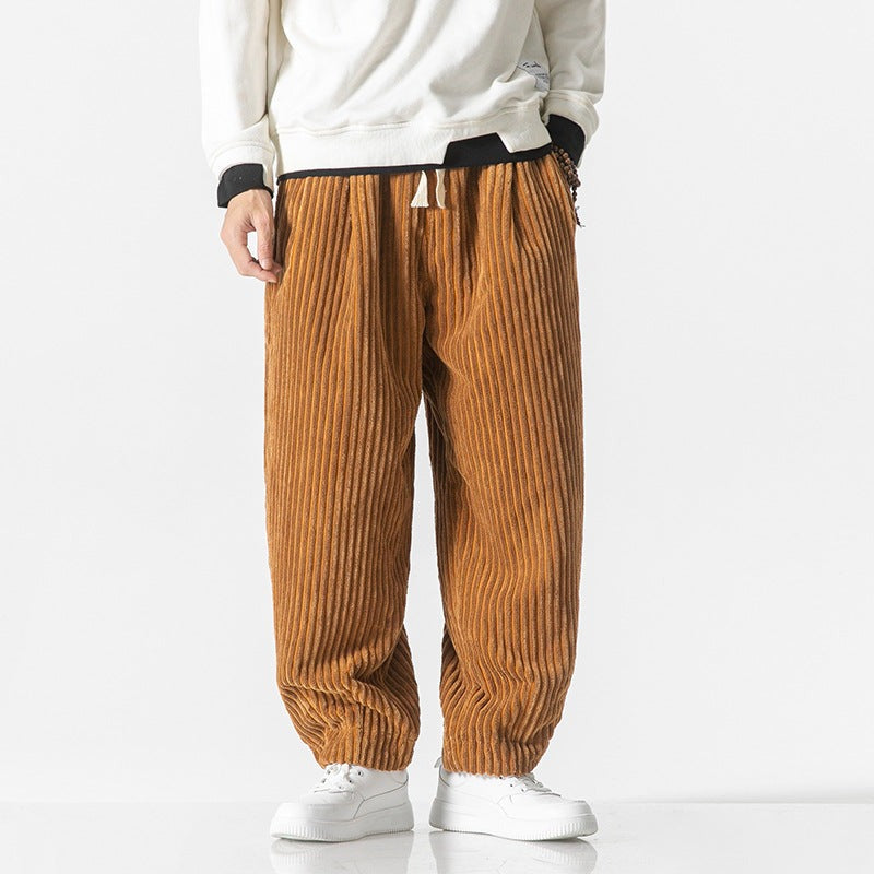 MATTIS Wide Corduroy Trousers