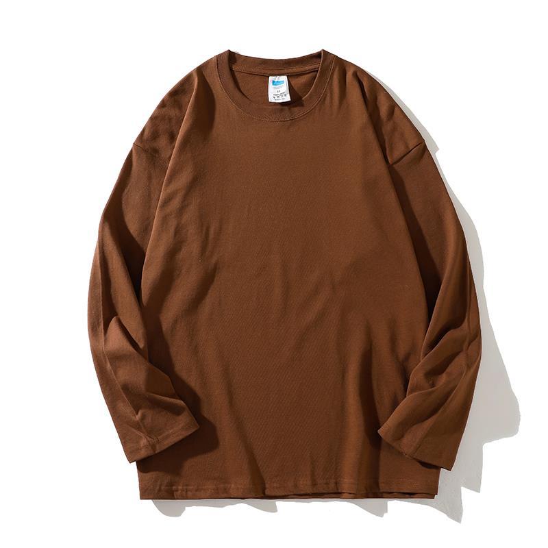 Damen vielseitiges Langarm-T-Shirt aus hochwertiger Baumwolle ModeGeist