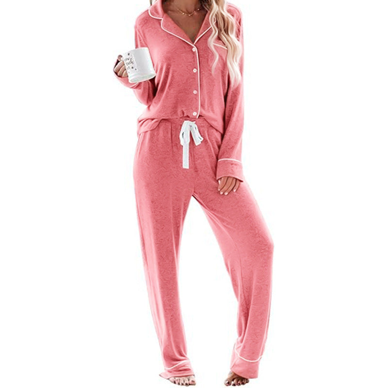 Damen Schlafanzug-Set aus weichem, atmungsaktivem Material ModeGeist