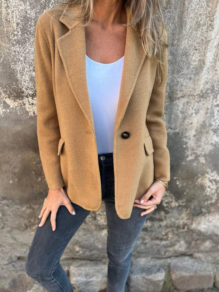 Damen Eleganter und bequemer Blazer mit hochwertigen Materialien ModeGeist