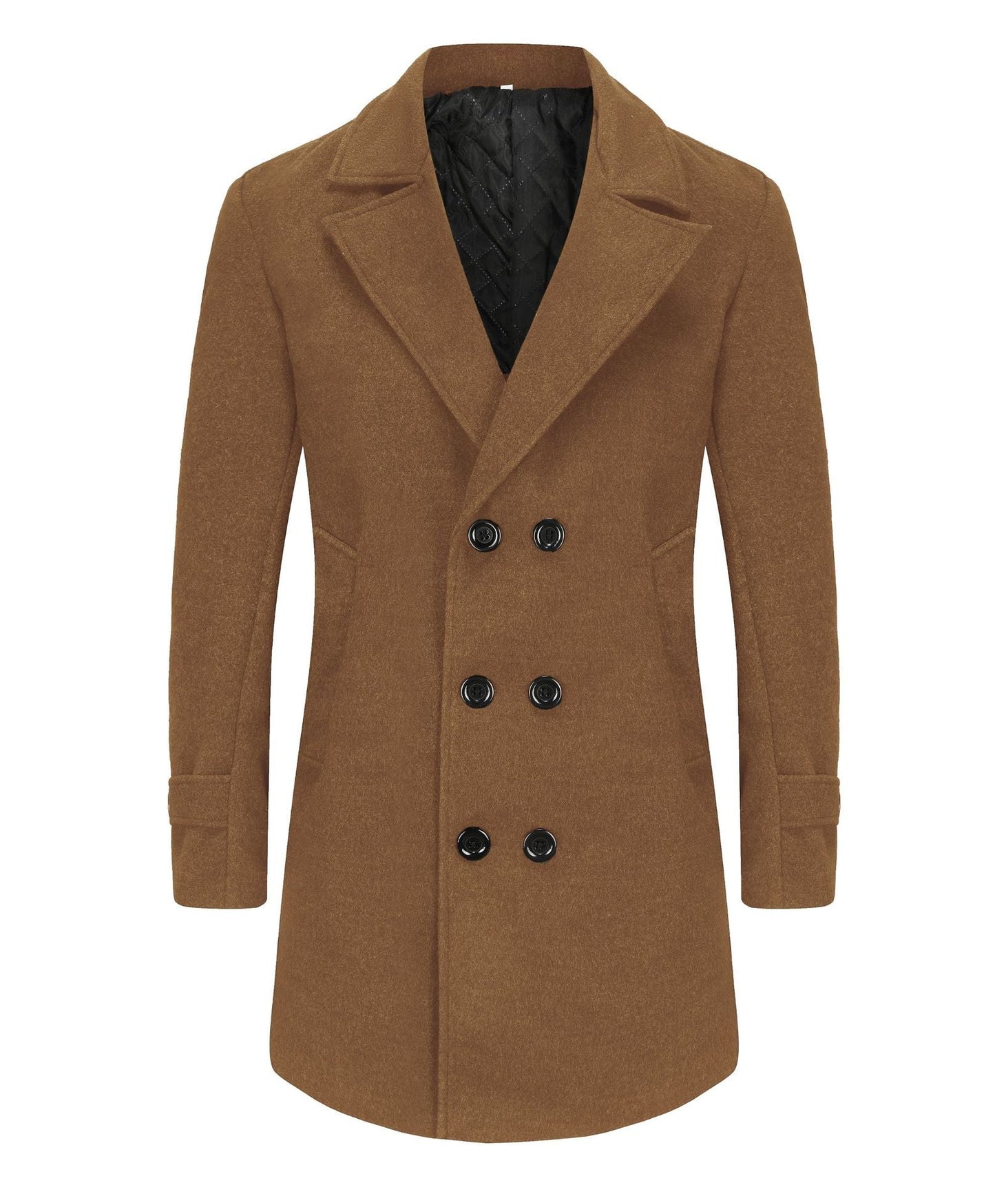 Herren eleganter Woll-Doppelmantel ModeGeist