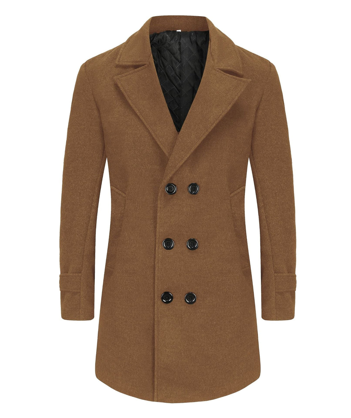 Herren eleganter Woll-Doppelmantel ModeGeist